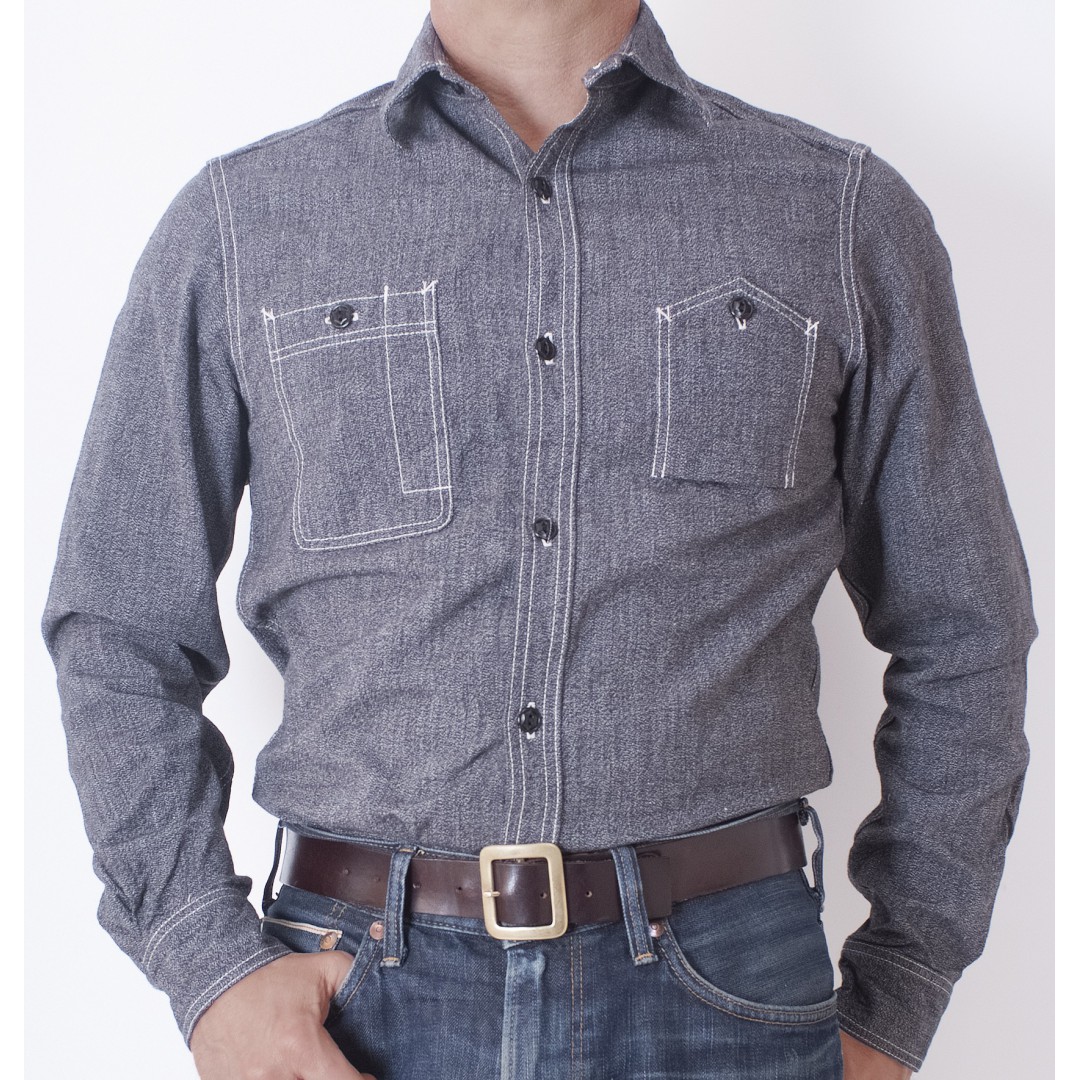 Coal Breaker Chambray Jelt Chore Jacket – Left Field NYC